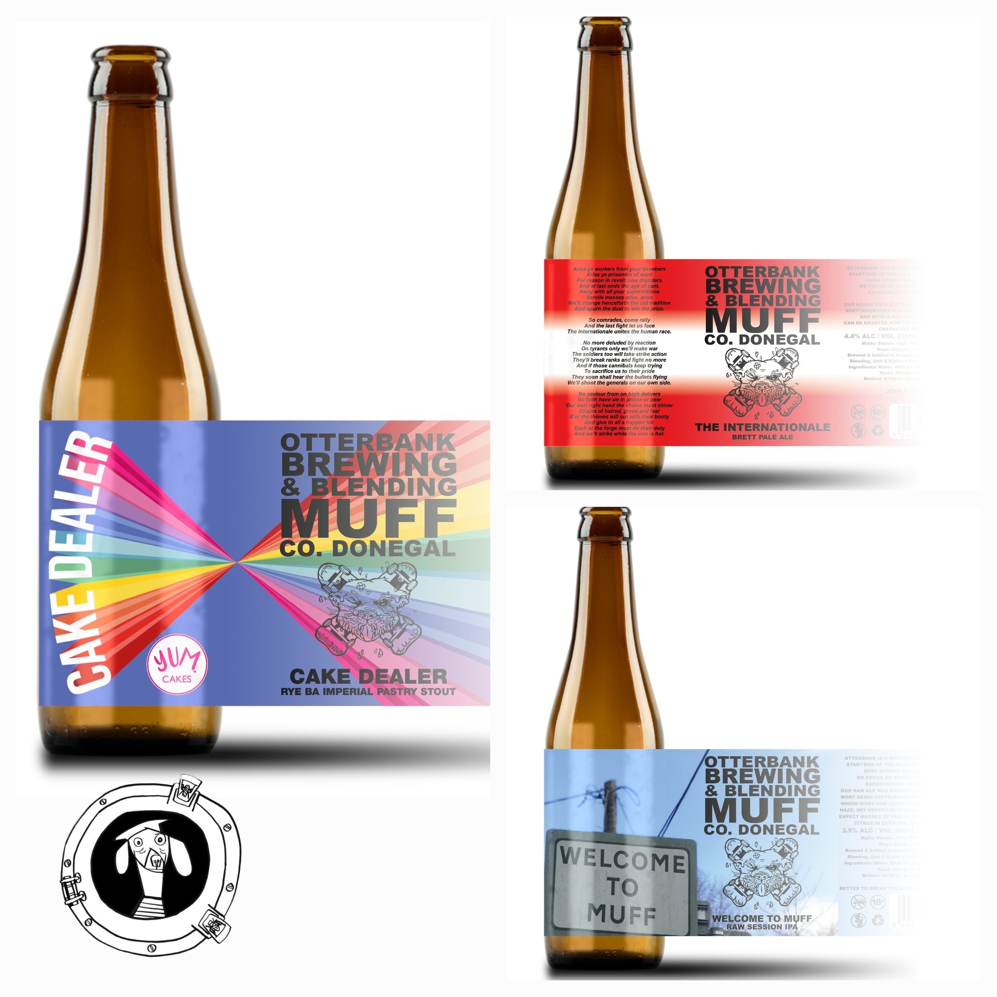 Otterbank Mixed Case 12 X 330ml Bottles